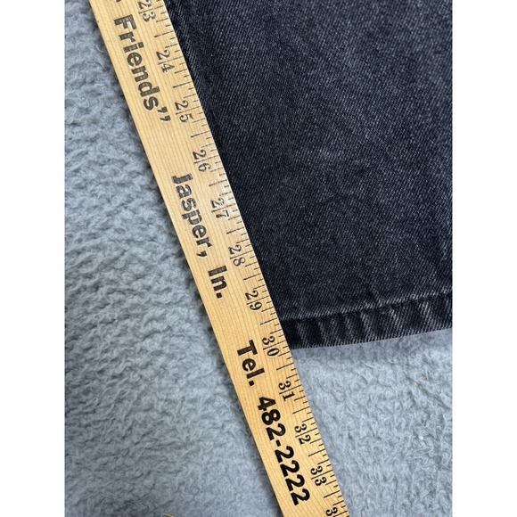 Rocawear Jeans Mens 36x30 Black Straight Leg Original Fit Denim 90s Skater Y2K - Picture 4 of 12